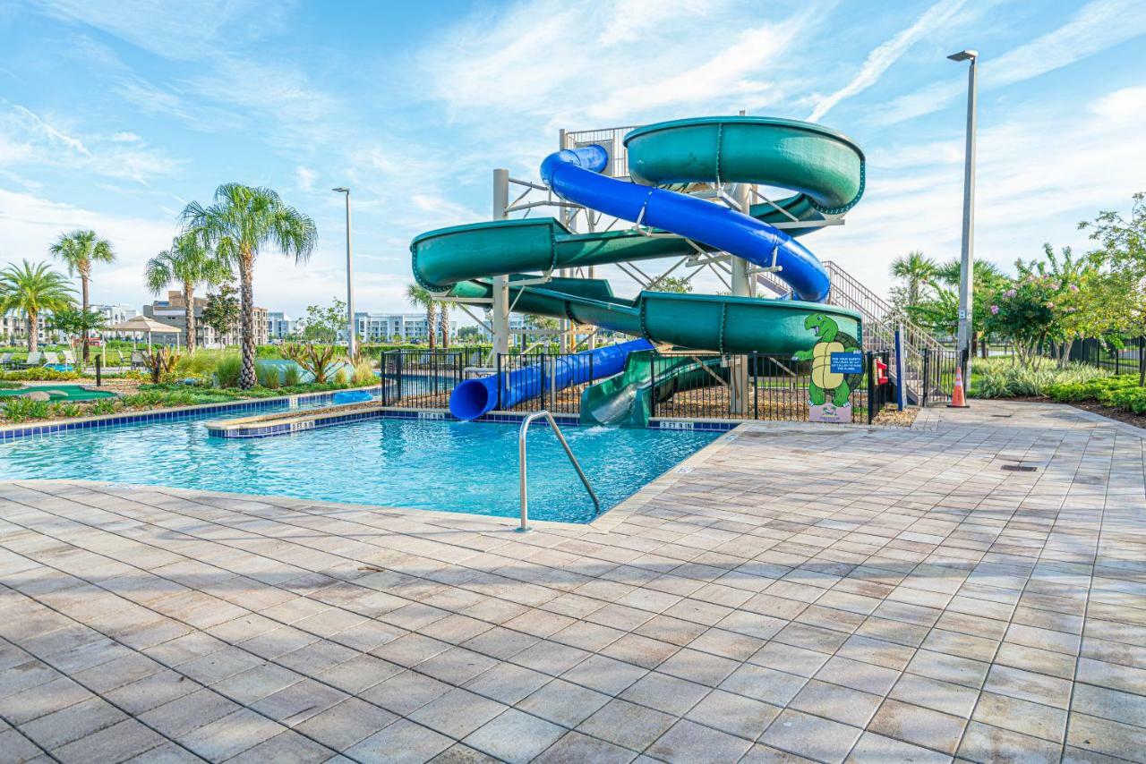 Only 5 Miles From Disney! Free Water Park! 2 Bed, 2 Bath Condo, Sleeps 8 Kissimmee Eksteriør billede